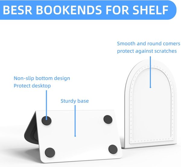 Bookends Metal Book Ends Universal Economy Bookends - Image 4